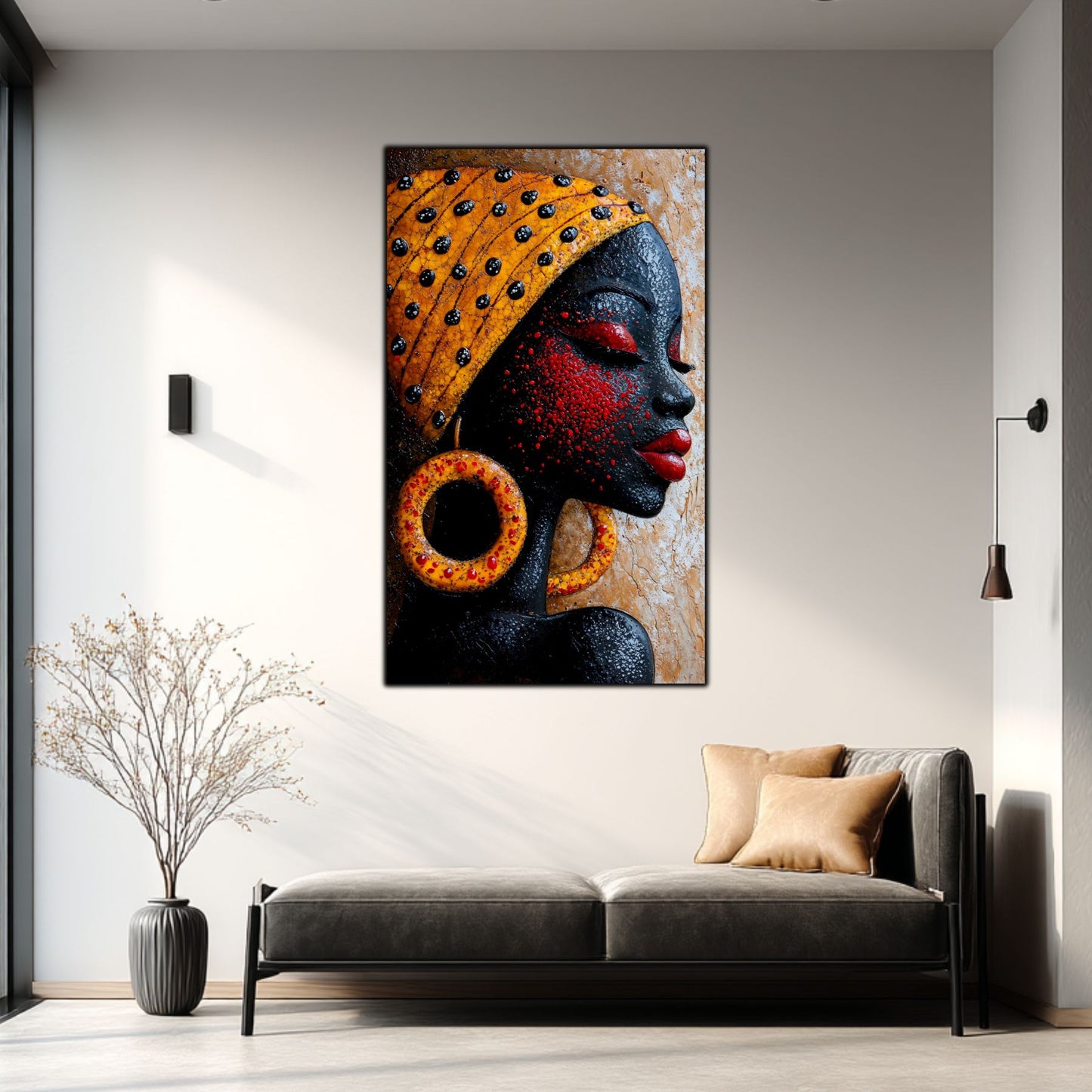 Tablou pt Decorul Livingului Modern – Sticla Securizata – Colectia Ancestral - No10