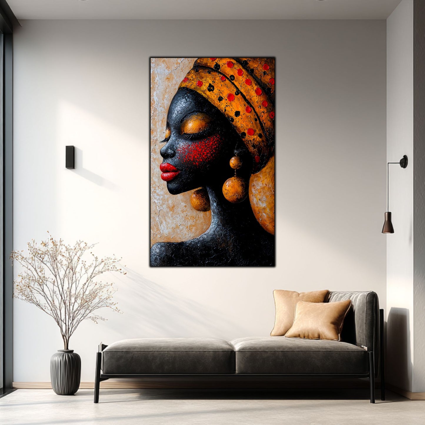 Tablou pt Decorul Livingului Modern – Sticla Securizata – Colectia Ancestral - No11
