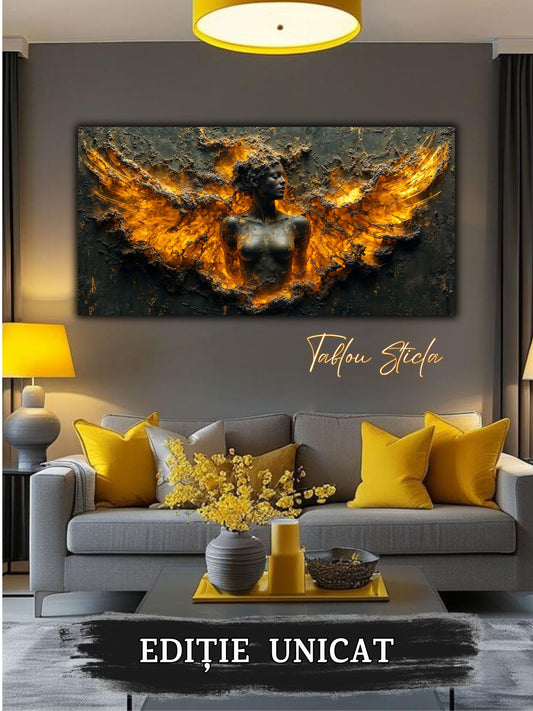 Zen Embers - Tablou Sticla Securizata - 01