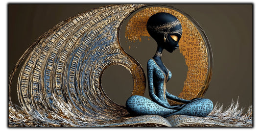 Neo-Icon, Tablou Decorativ din Sticla – Ideal pentru Dormitor si Living NO 07