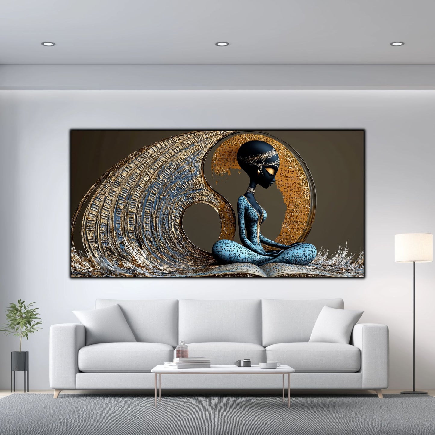 Neo-Icon, Tablou Decorativ din Sticla – Ideal pentru Dormitor si Living NO 07