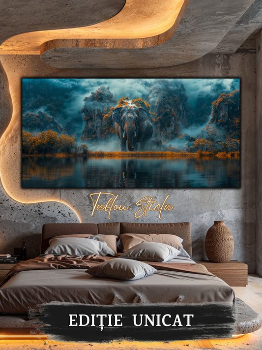 Magnific Titan - Tablou Sticla Securizata - 02