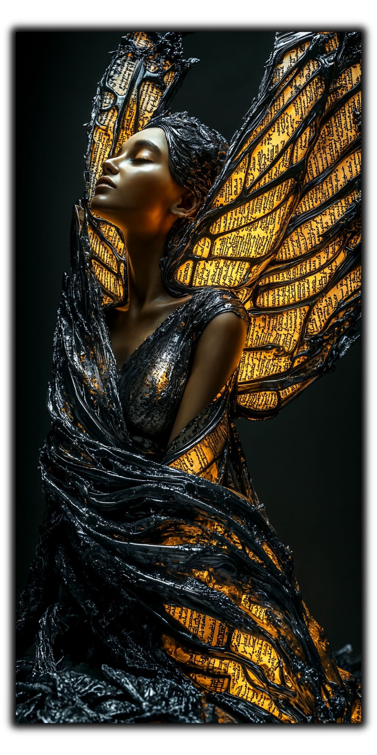 Dark Glow 08 - Tablou Sticla Securizata