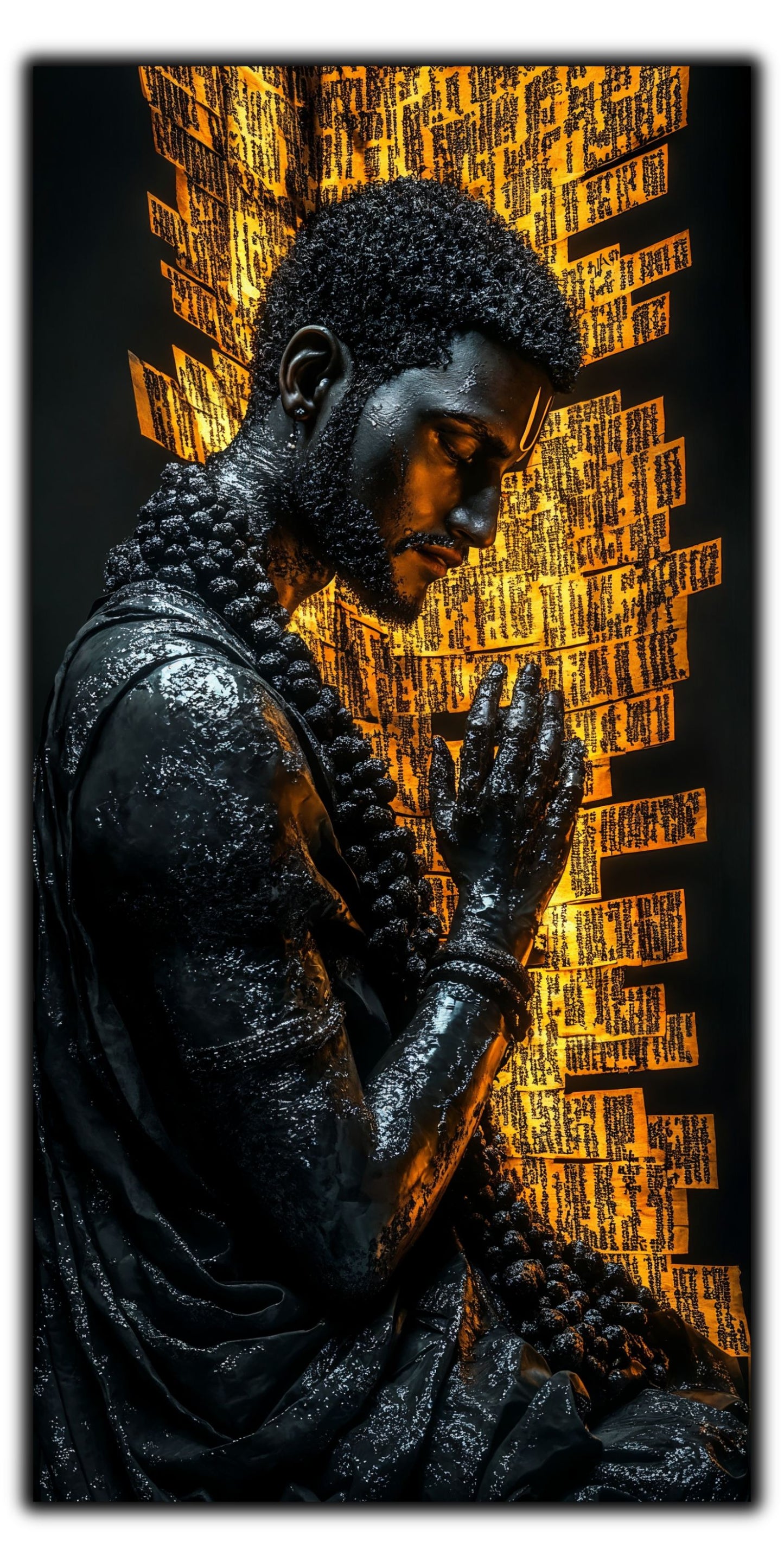 Dark Glow 09 - Tablou Sticla Securizata