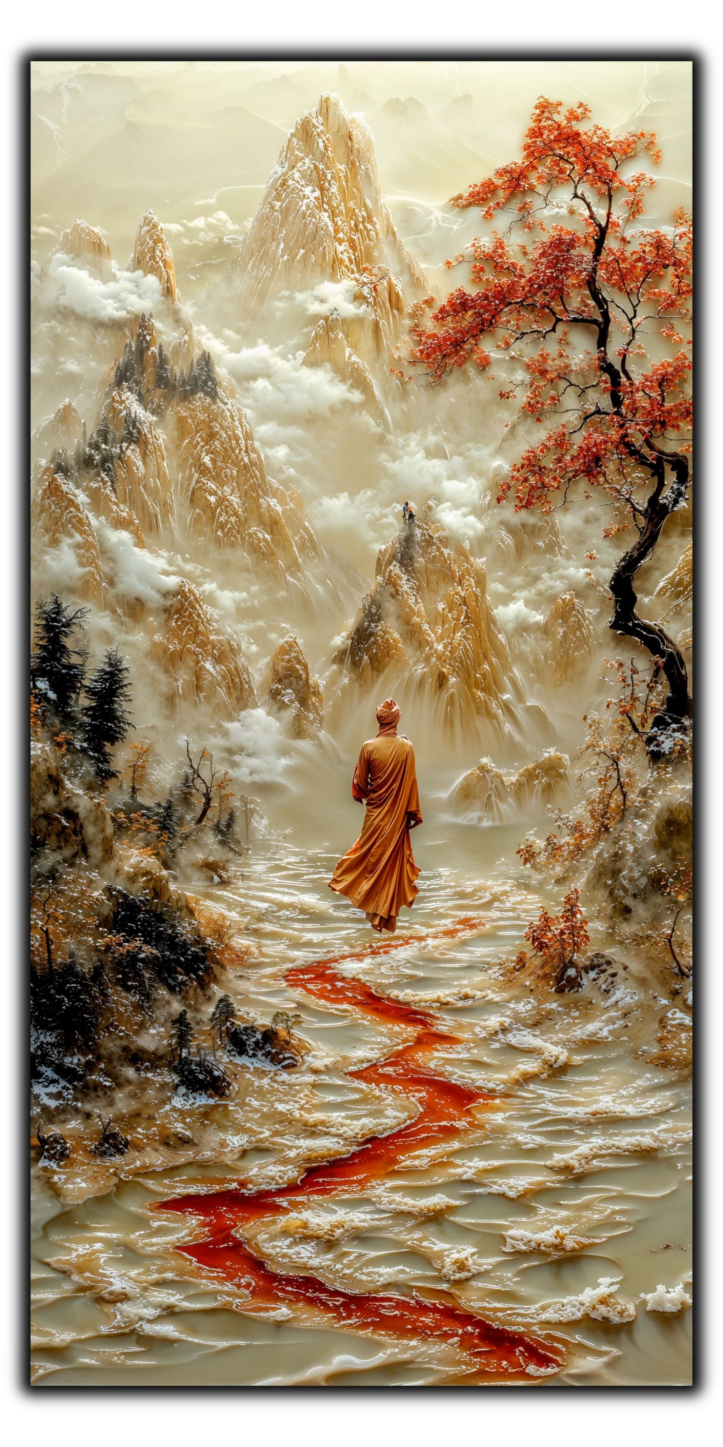 Tablou pe Sticla - Beyound the Self - 10