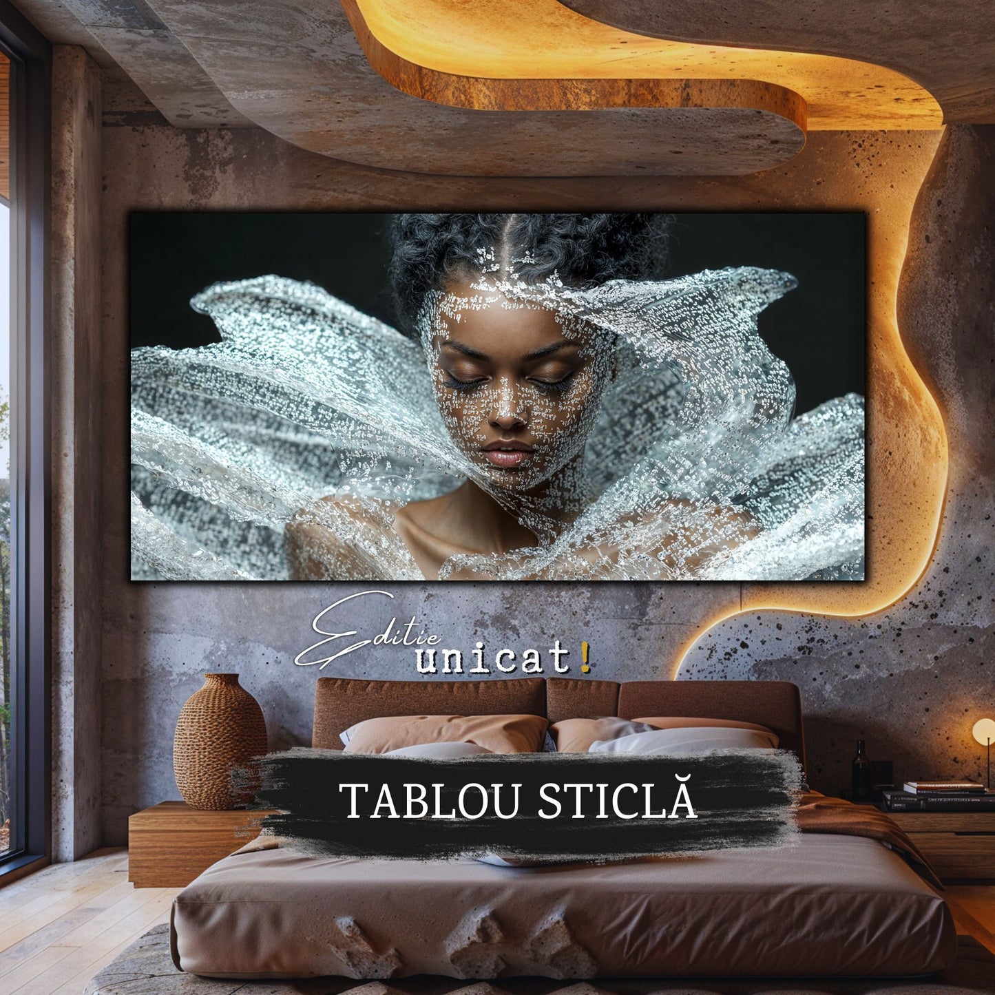 Frosted Soul 09 - Tablou Sticla Securizata