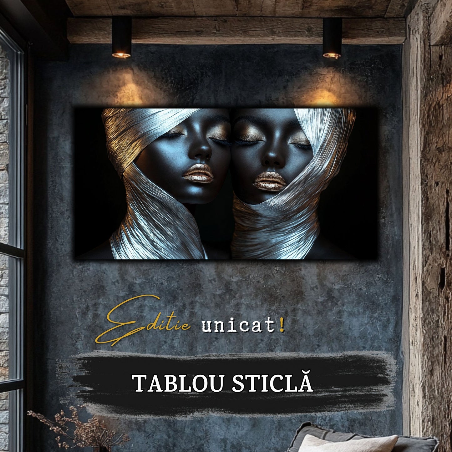 Innerverse - Tablou Sticla - Unicat - no19
