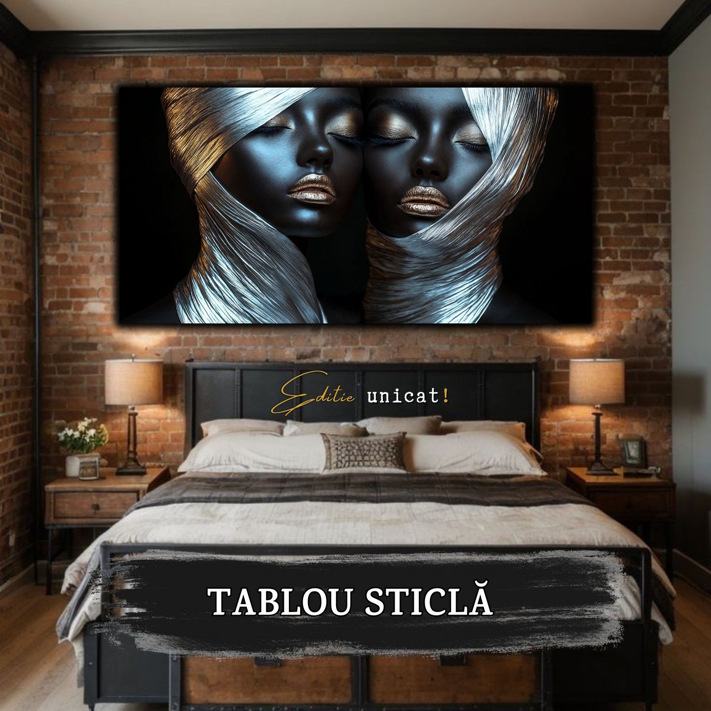 Innerverse - Tablou Sticla - Unicat - no19