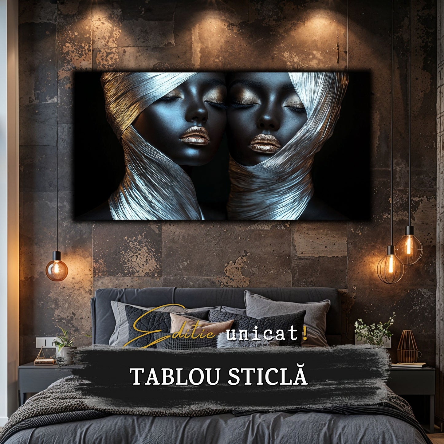 Innerverse - Tablou Sticla - Unicat - no19