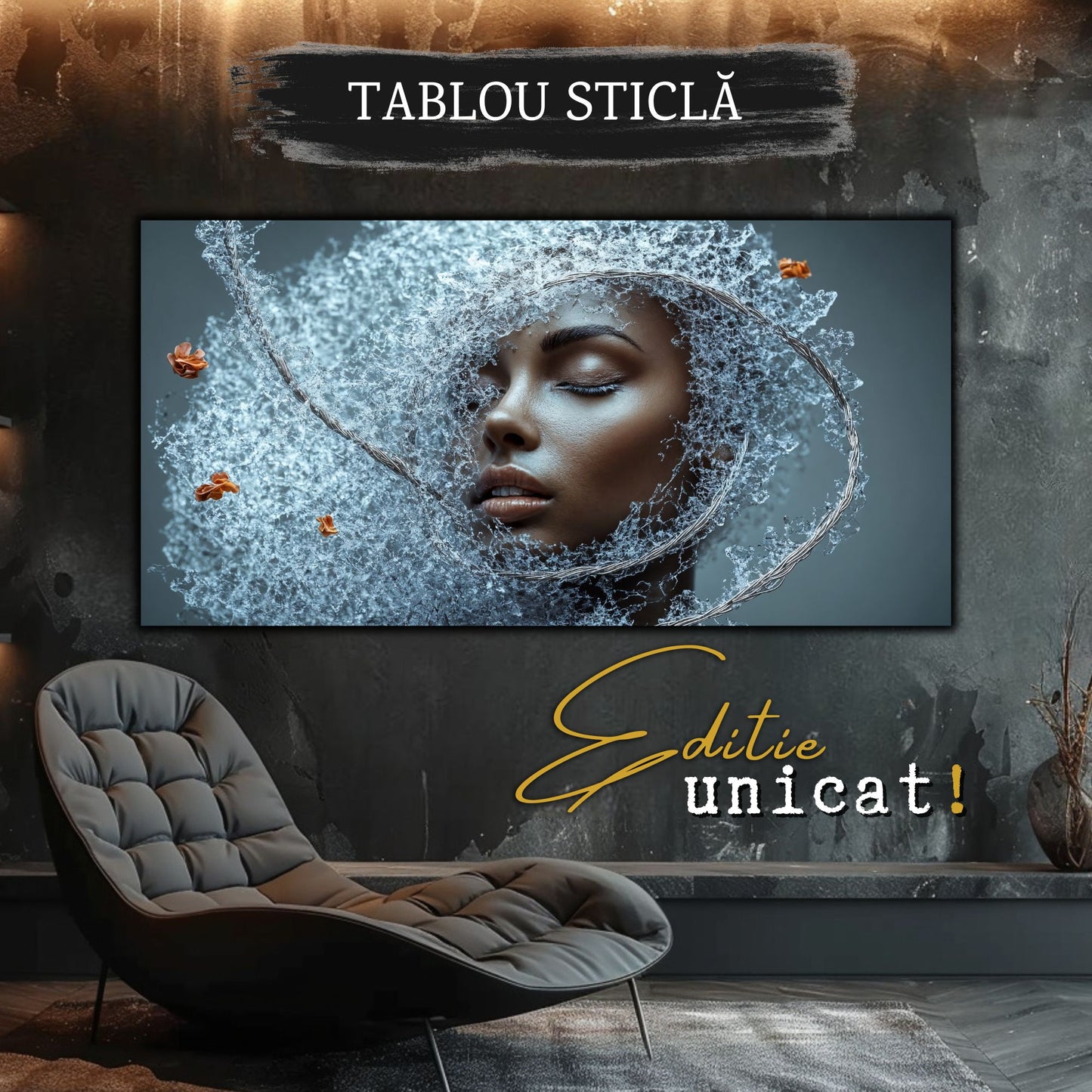 Frosted Soul 04 - Tablou Sticla Securizata
