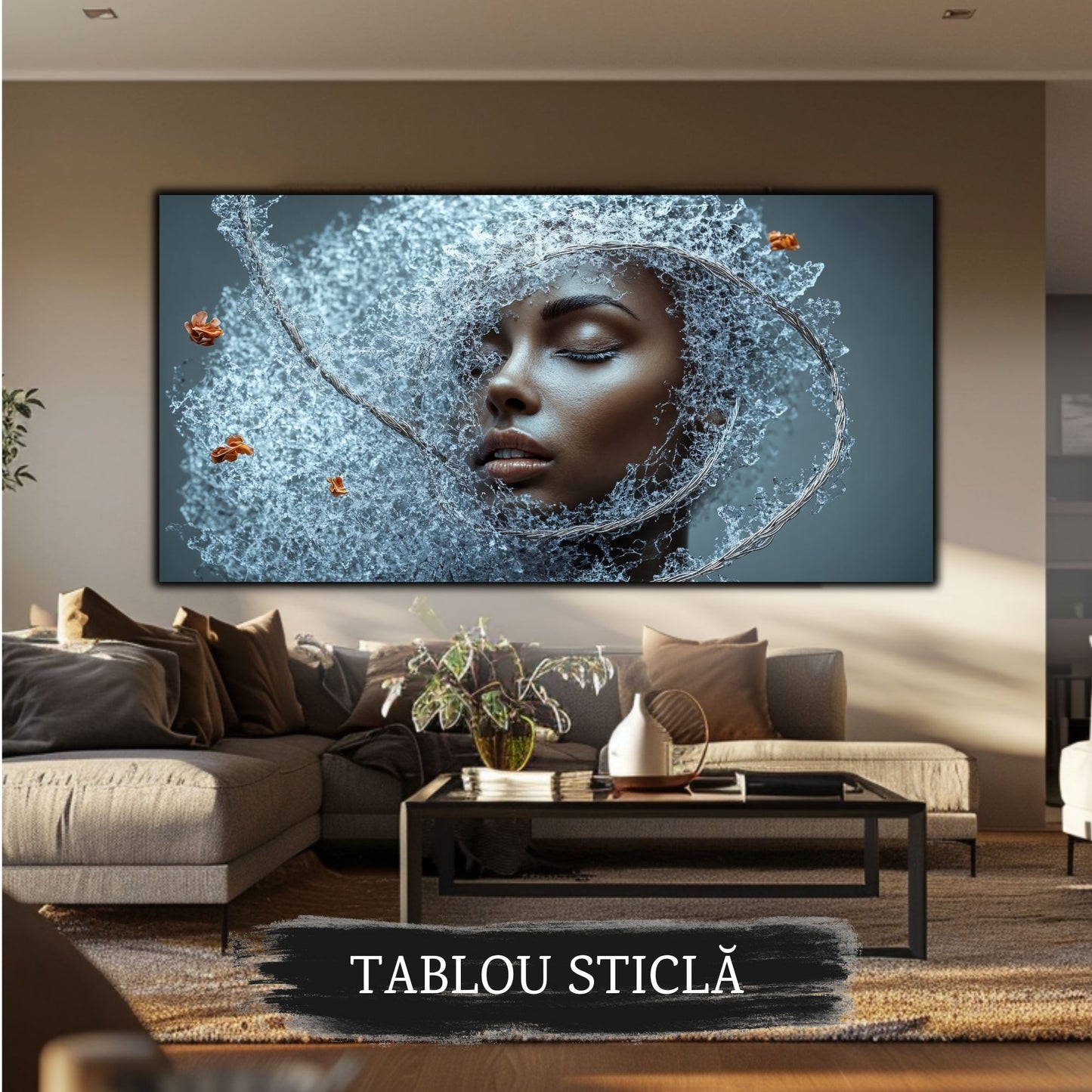 Frosted Soul 04 - Tablou Sticla Securizata