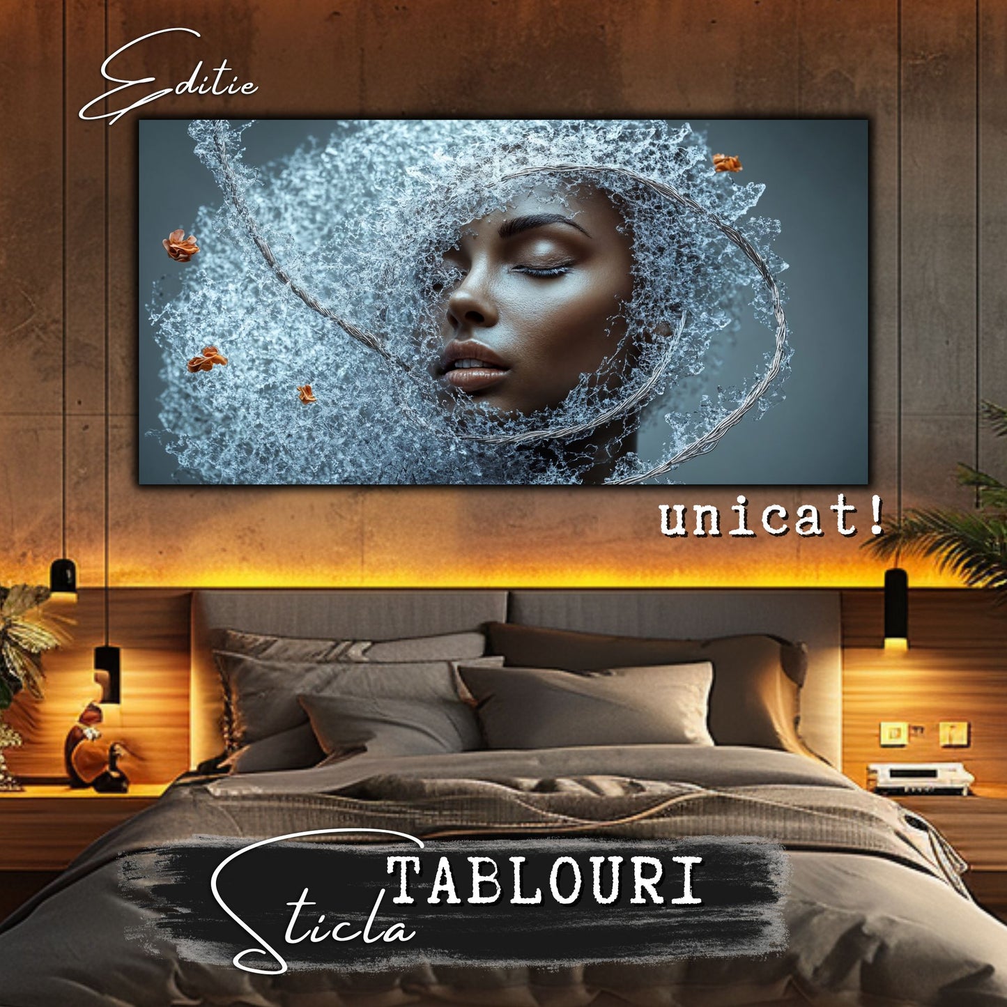 Frosted Soul 04 - Tablou Sticla Securizata
