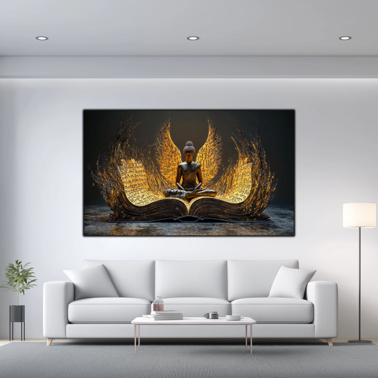 Tablou Decorativ pt Living sau Dormitor - Print UV pe Sticla - „Ascend” - No10