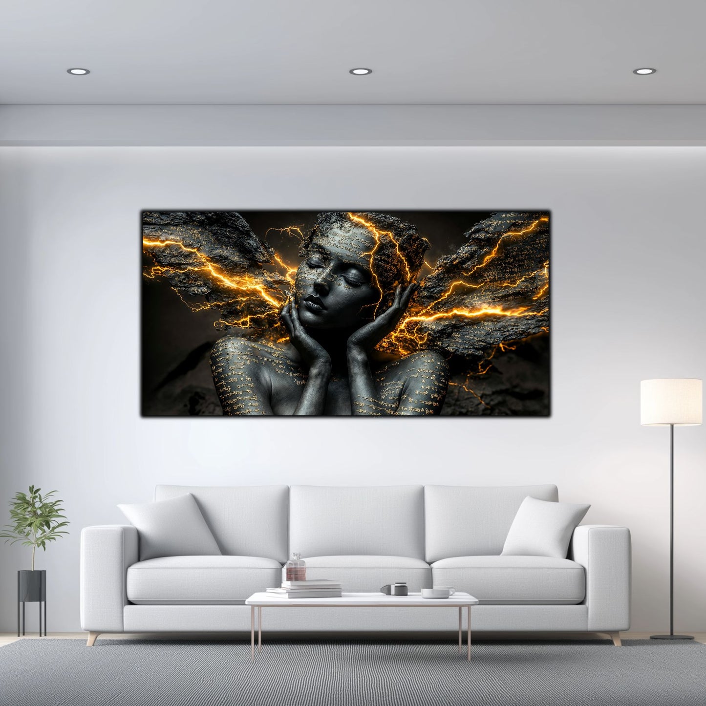 Tablou Decorativ Premium – Ideal pentru Dormitor si Living - Print UV pe Sticla Securizata
