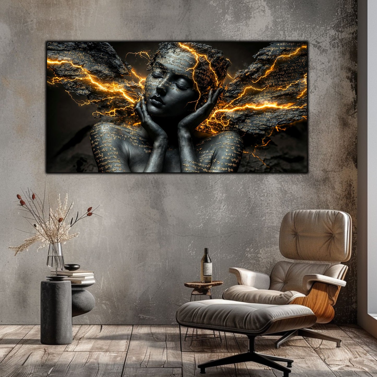 Tablou Decorativ Premium – Ideal pentru Dormitor si Living - Print UV pe Sticla Securizata