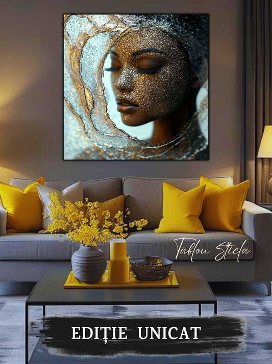 Liquid dream - Tablou Unicat pe Sticla - 12