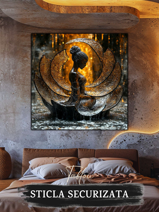 Tablou Sticla Securizata - Soul's Mandala No04