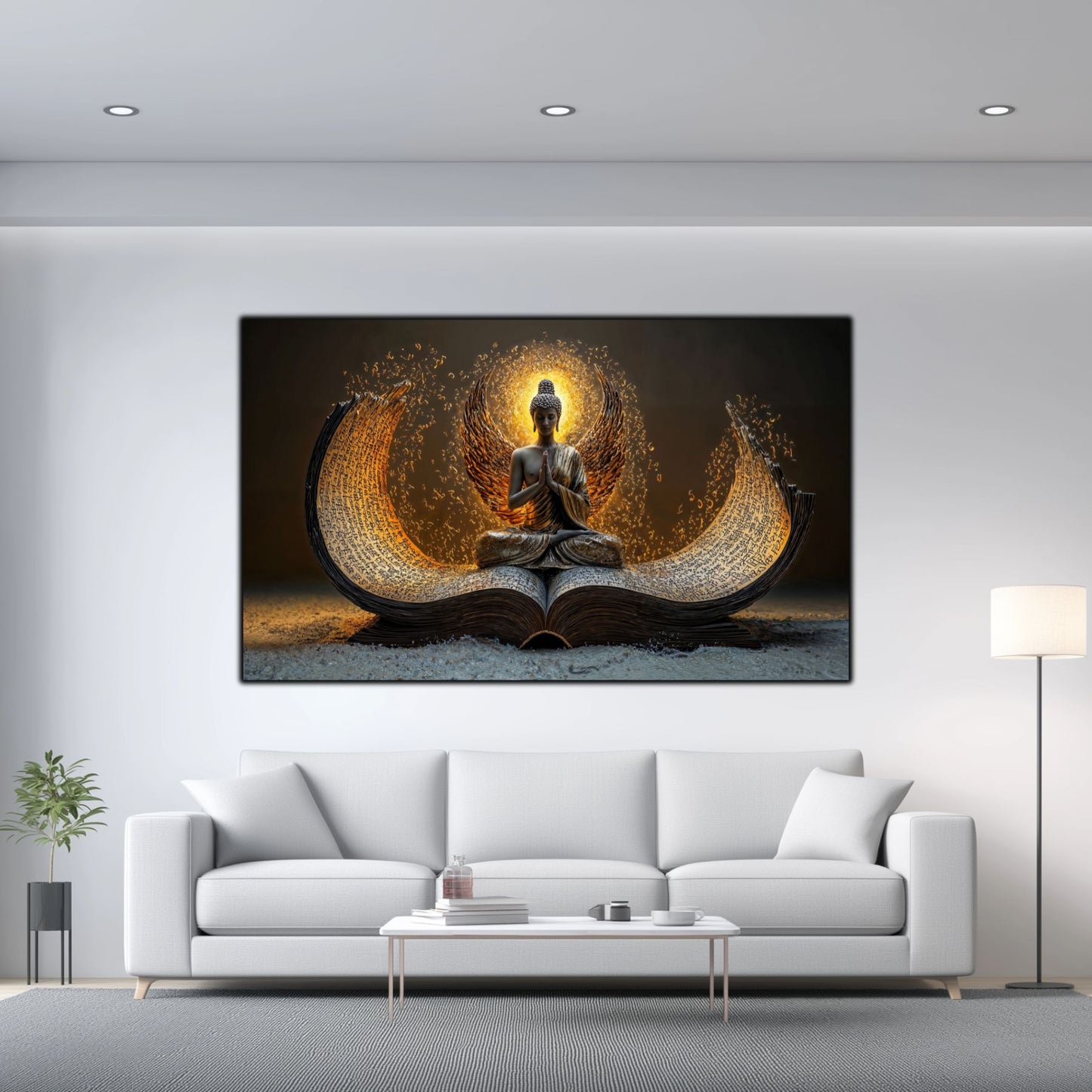 Tablou Decorativ pt Living sau Dormitor - Print UV pe Sticla - „Ascend” - No02