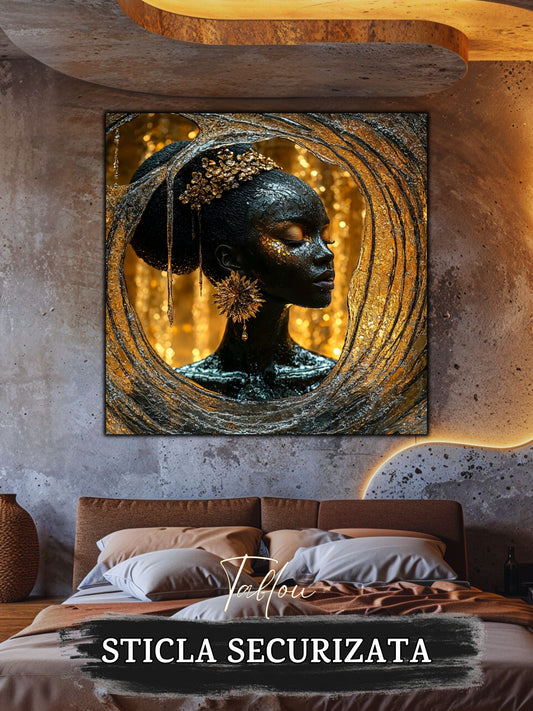 Tablou Sticla Securizata - Soul's Mandala No11