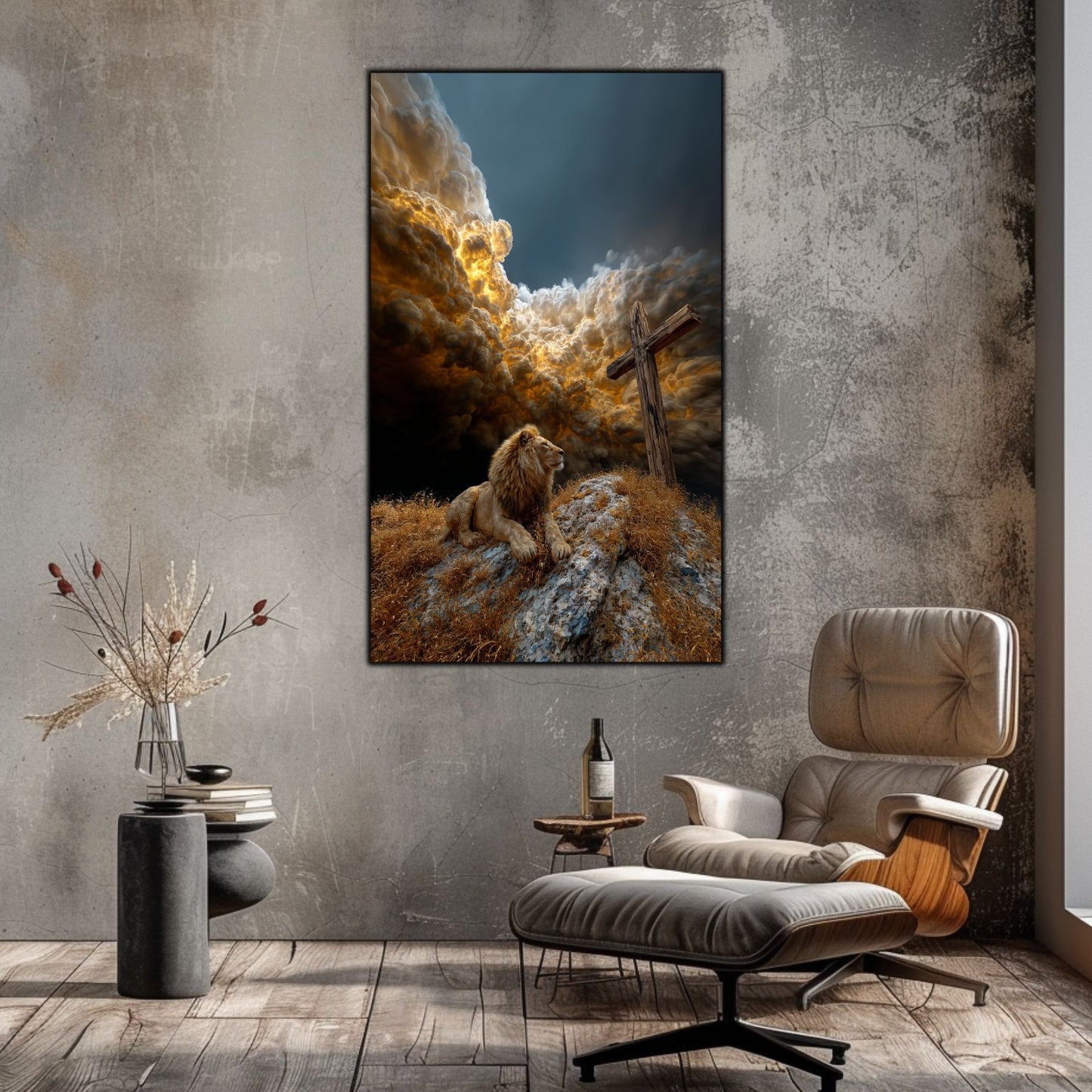 Tablou Decorativ Modern - Print UV pe Sticla - „Sacred Modernities” - No06