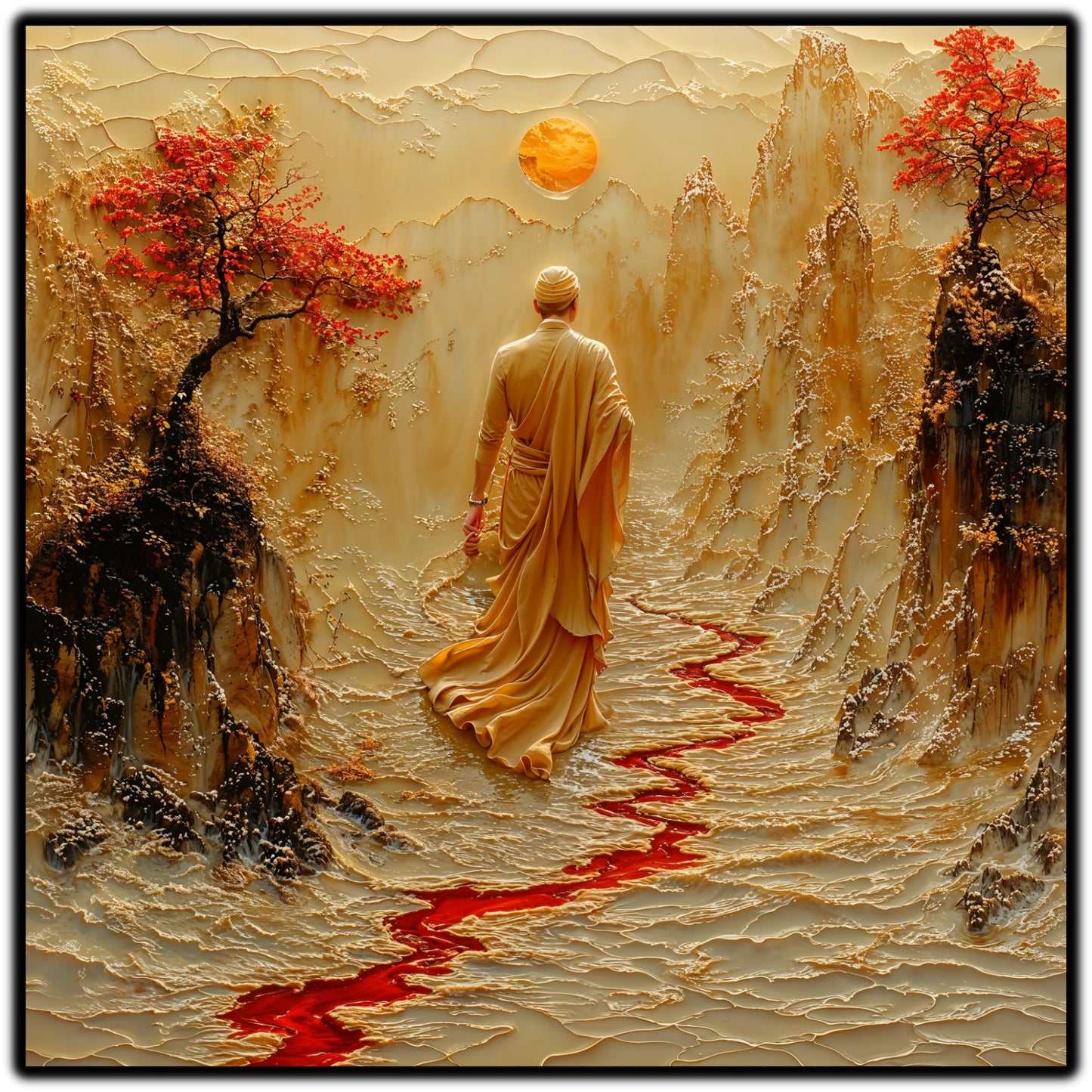 Tablou Sticla Securizata - Inner Journey - 06