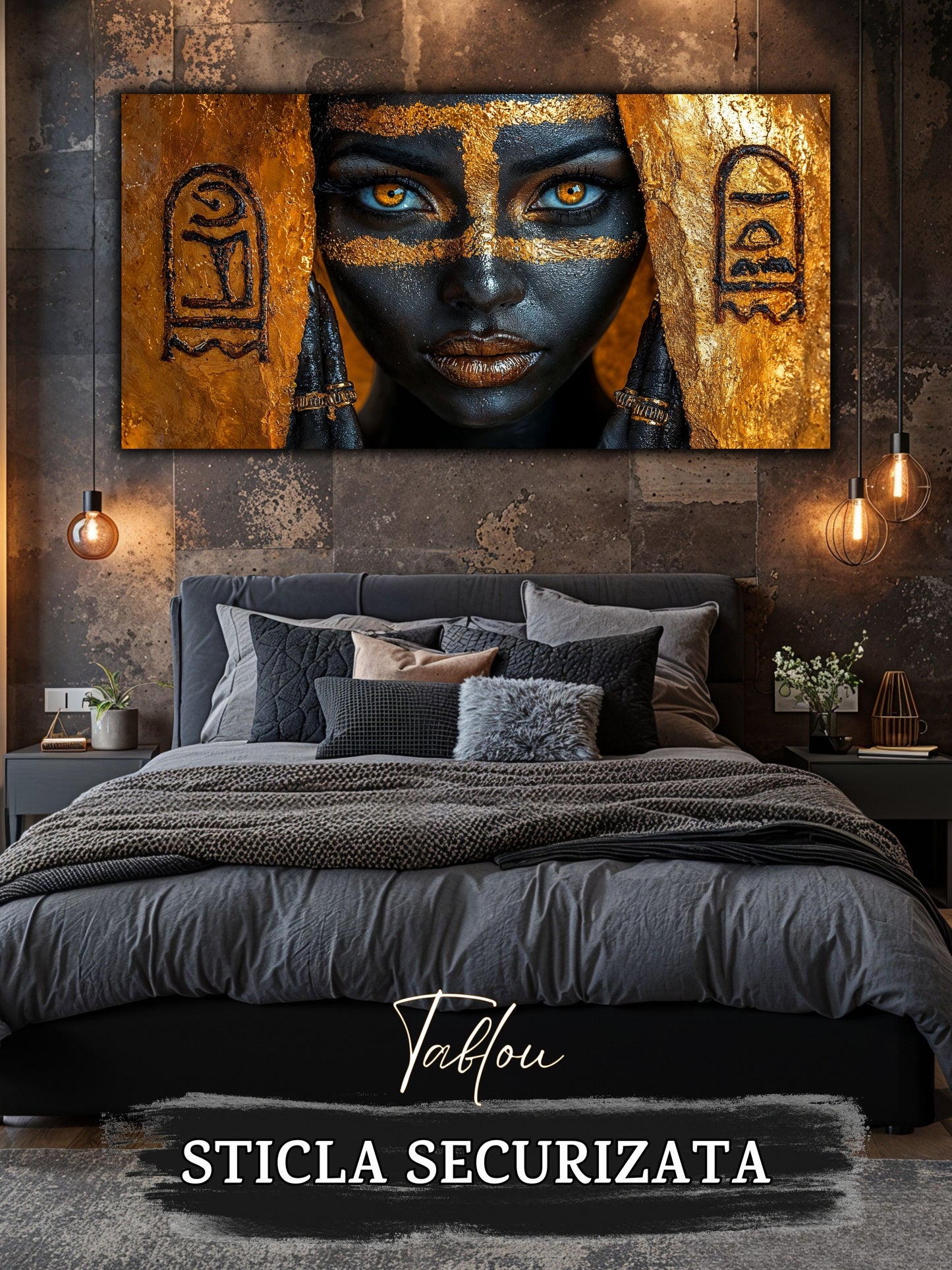 Whispers of the Nile - Tablou Sticla - 40