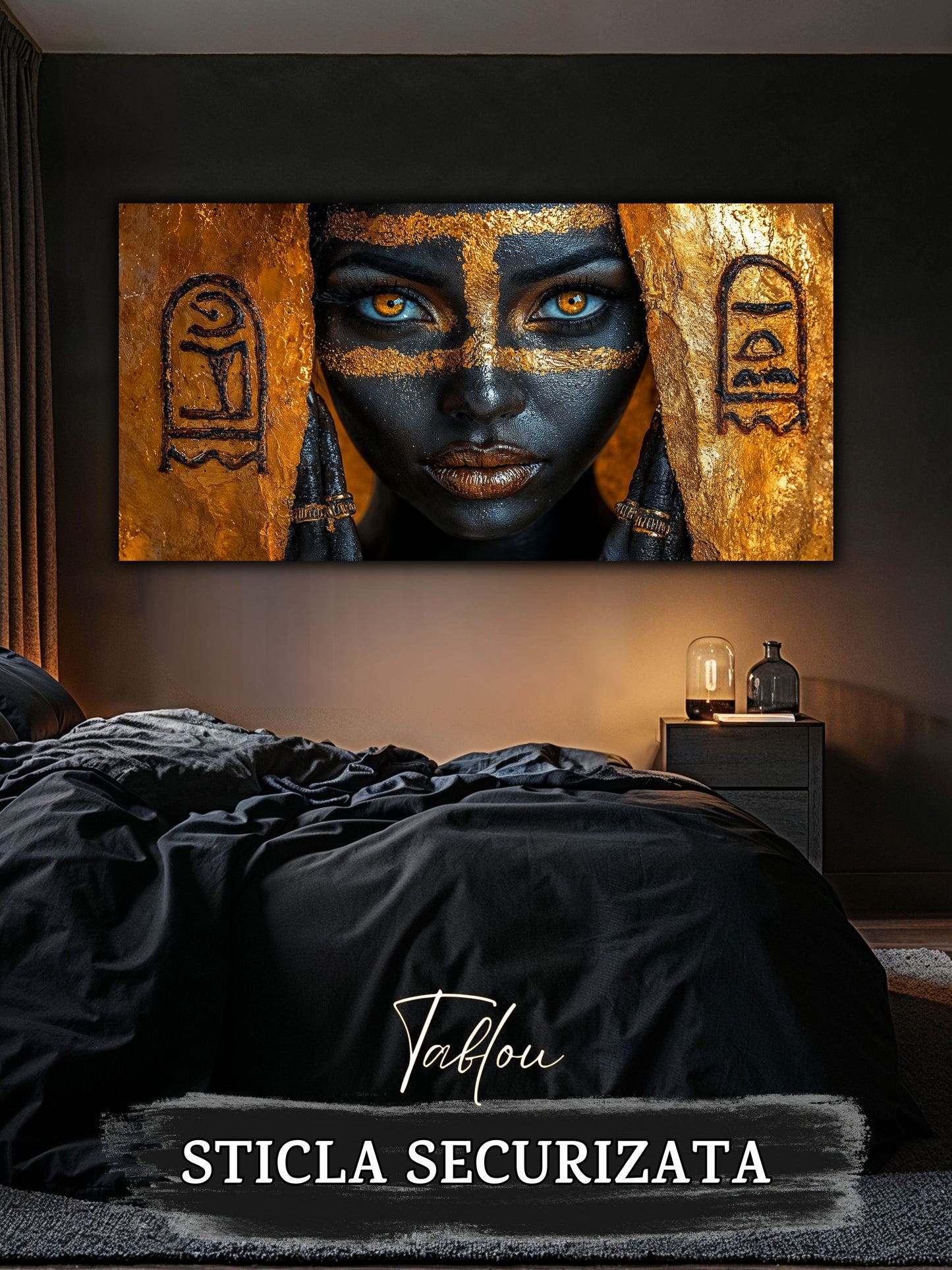 Whispers of the Nile - Tablou Sticla - 40