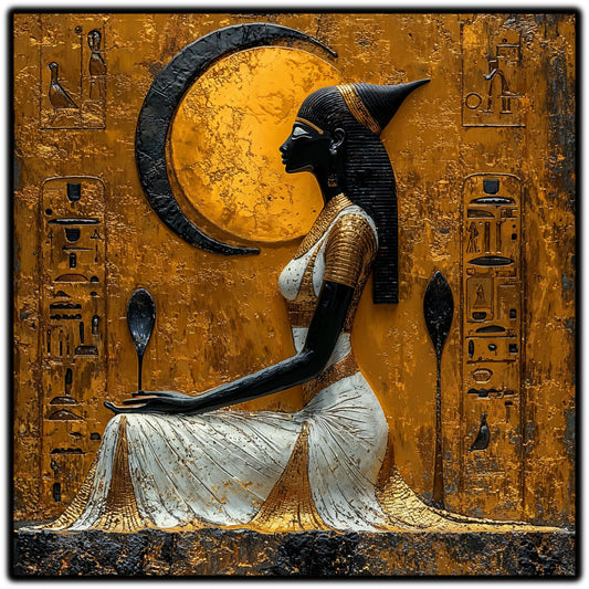 Whispers of the Nile - Tablou Sticla - 26