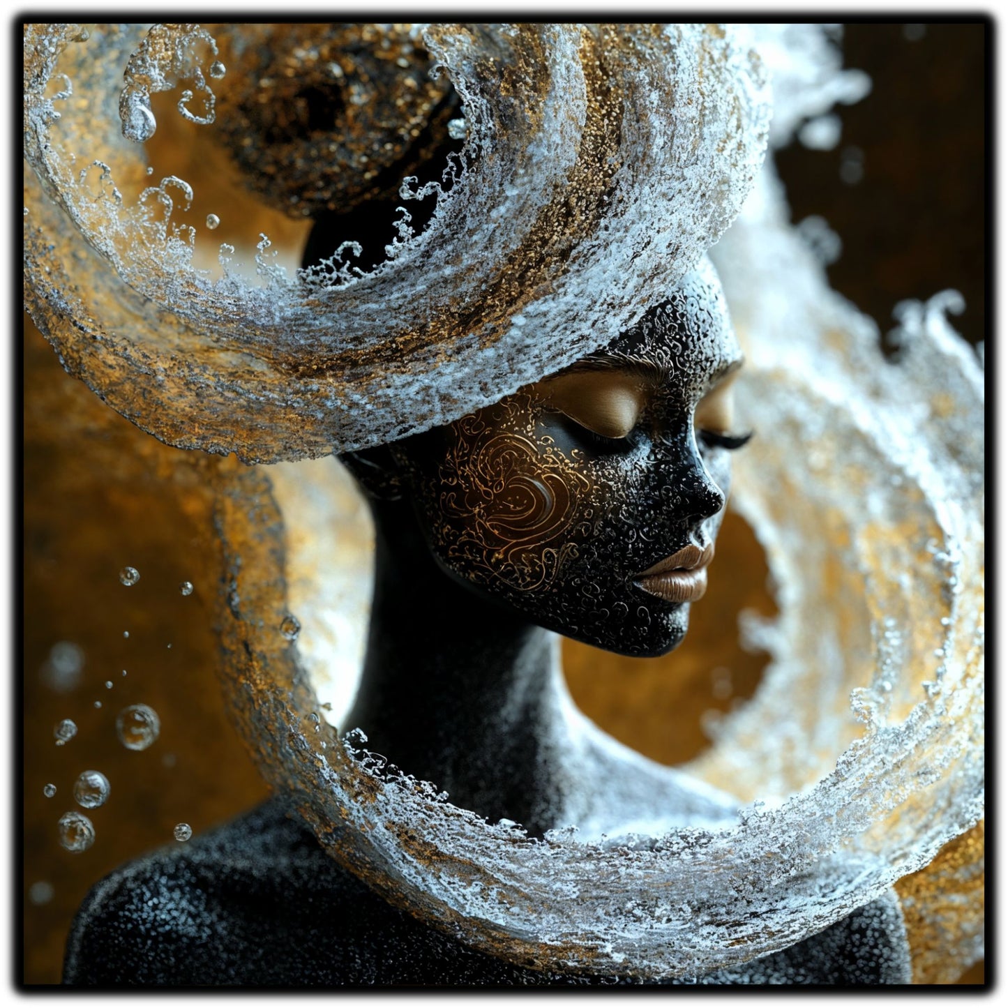 Final Meditation 02 - Tablou Sticla Securizata