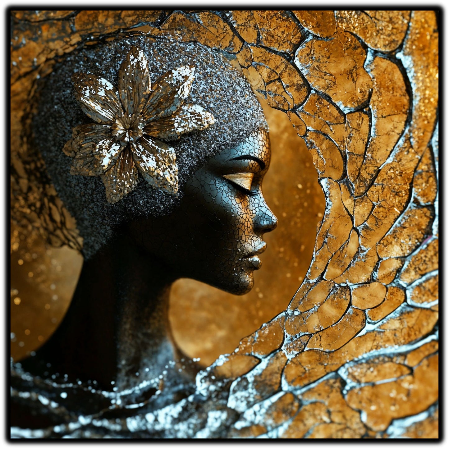 Liquid dream - Tablou Unicat pe Sticla - 15