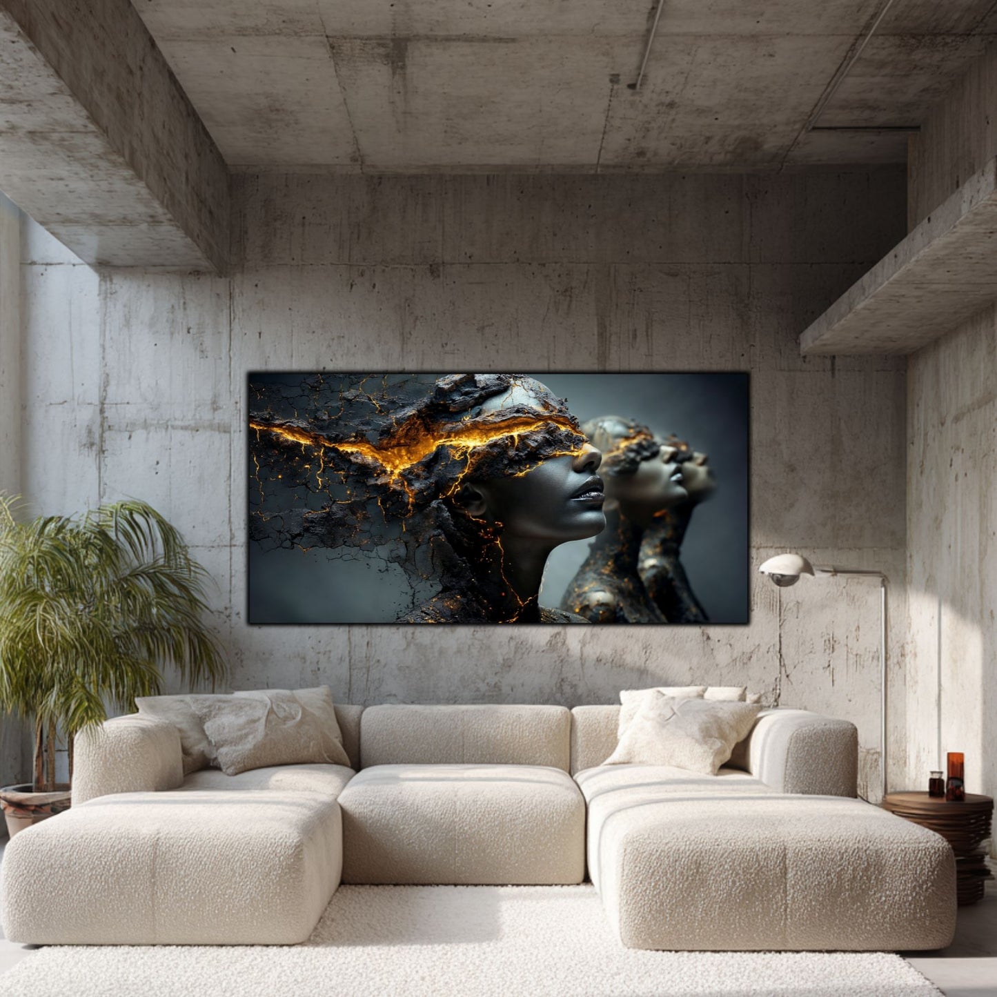 Tablou Decorativ Premium – Ideal pentru Dormitor si Living - Print UV pe Sticla Securizata