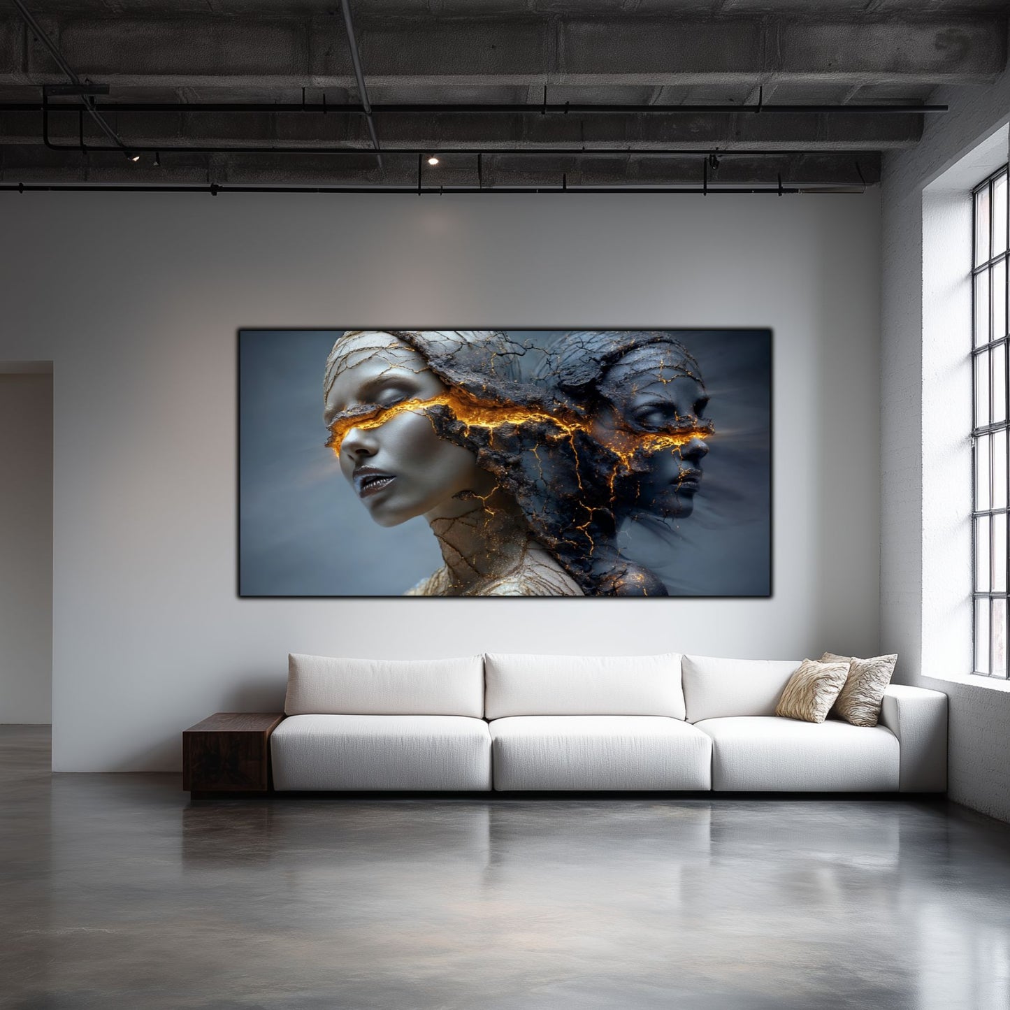 Tablou Decorativ Premium – Ideal pentru Dormitor si Living - Print UV pe Sticla Securizata