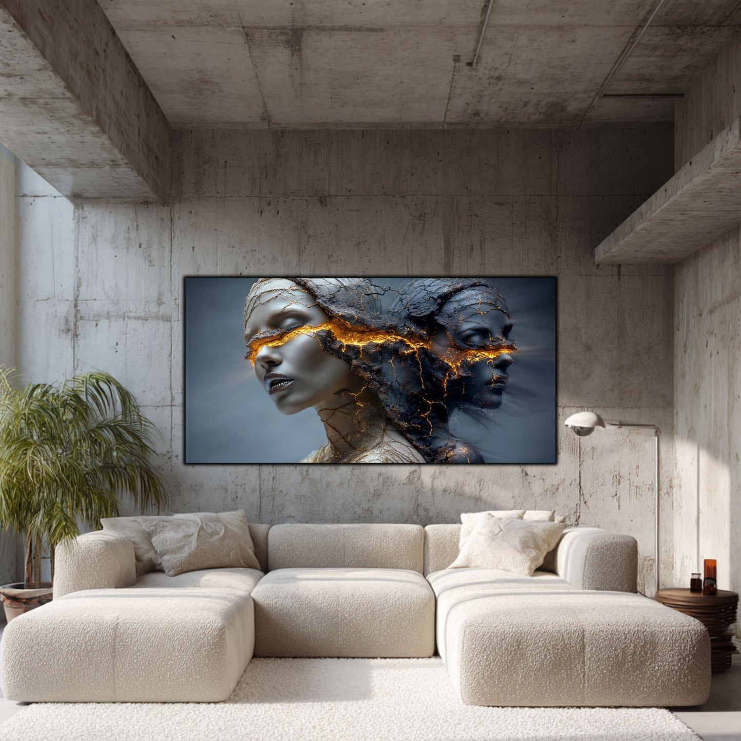 Tablou Decorativ Premium – Ideal pentru Dormitor si Living - Print UV pe Sticla Securizata