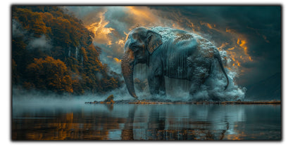 Magnific Titan - Tablou Sticla Securizata - 16