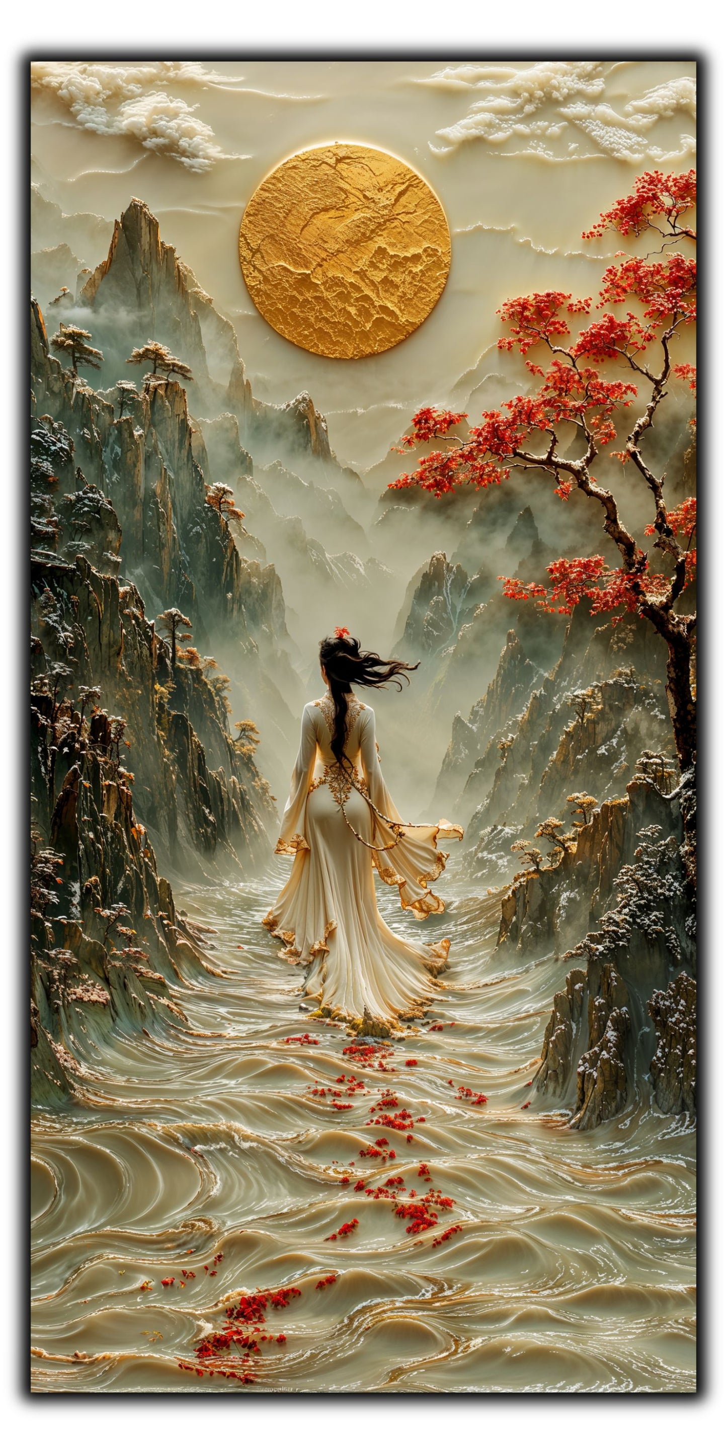 Tablou Sticla - Silk Road - 15