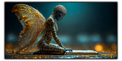 Tablou pe sticlă securizată – unicat - Silent Shatter 07