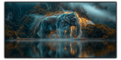 Magnific Titan - Tablou Sticla Securizata - 05