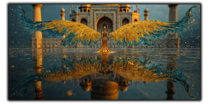 Tablou unicat pe sticla securizata - The Lost Temple - No 08
