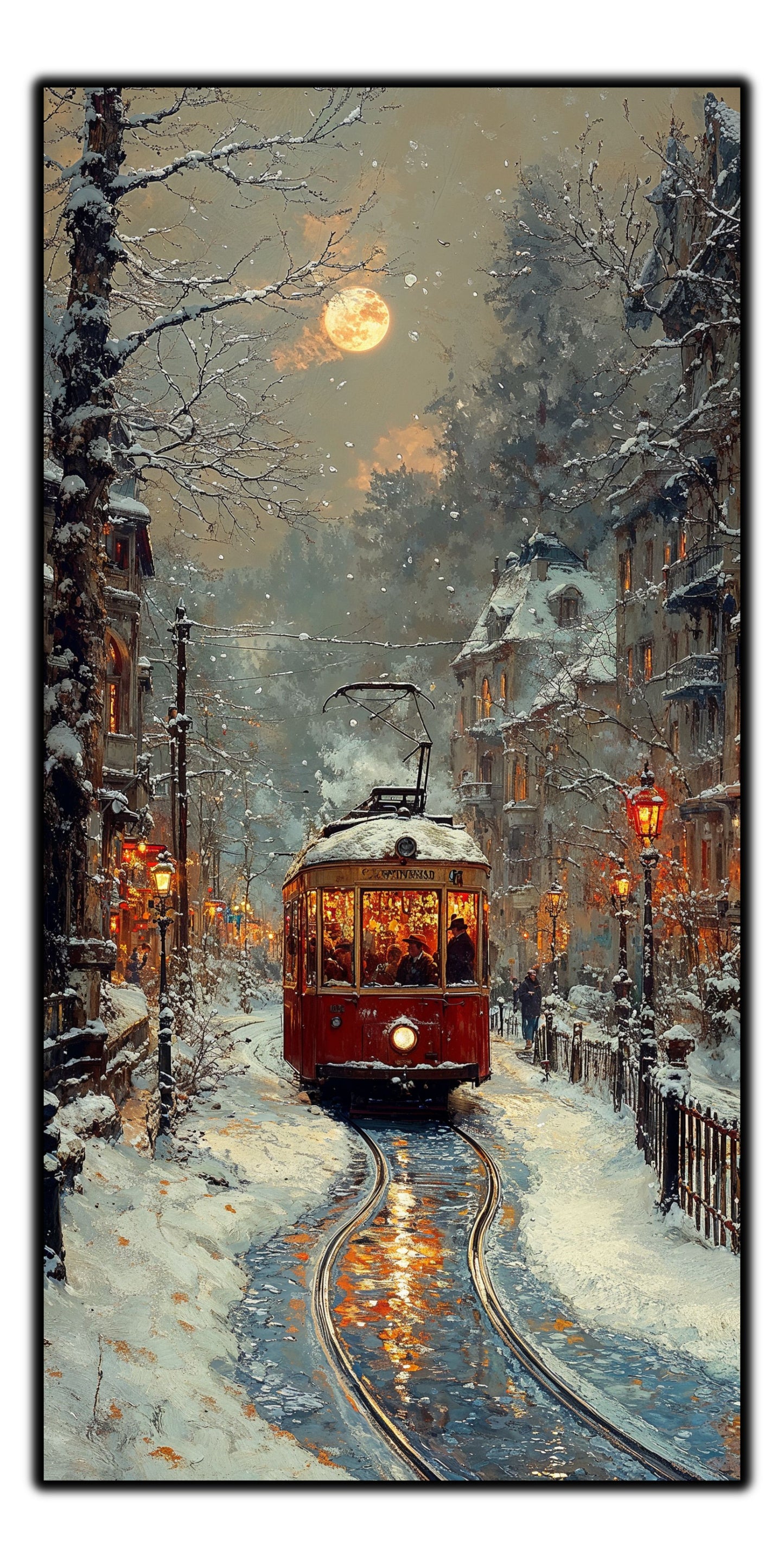 Tablou Sticla Securizata - Colectia Cold Ember - no25