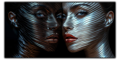 Innerverse - Tablou Sticla  - Unicat - no28