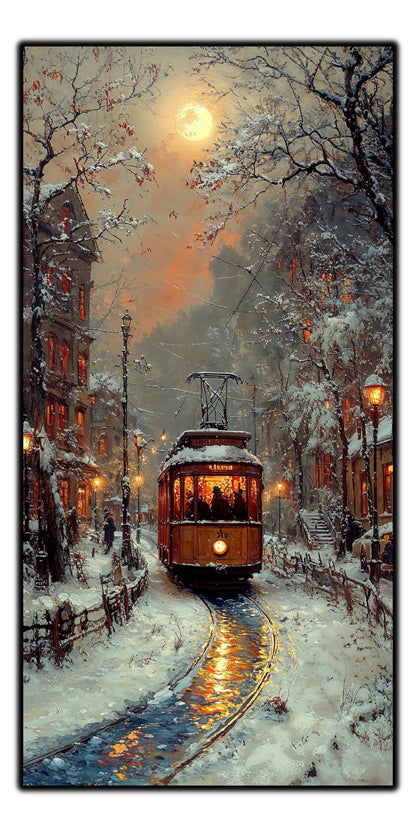 Tablou Sticla Securizata - Colectia Cold Ember - no27