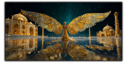 Tablou unicat pe sticla securizata - The Lost Temple - No 35