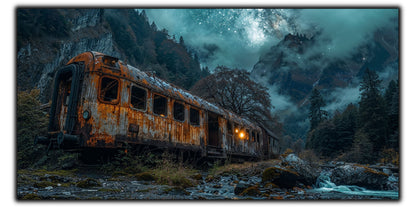 Tablou Sticla Securizata - Last Station - 12