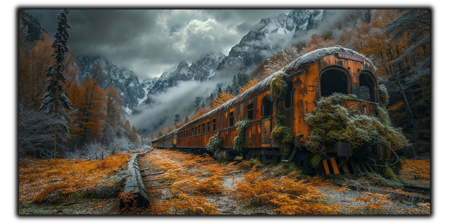 Tablou Sticla Securizata - Last Station - 10