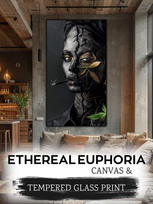 Canvas Painting / Glass Painting - Ethereal Euphoria 3