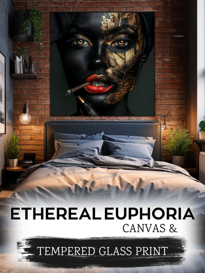 Canvas Painting / Glass Painting - Ethereal Euphoria 9