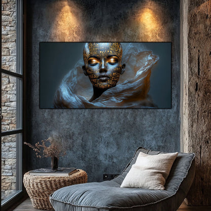 Tablou Sticla Securizata – Tablou Elegant pt Dormitor si Living - Dark StarDust No11