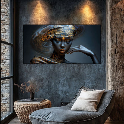 Tablou Sticla Securizata – Tablou Elegant pt Dormitor si Living - Dark StarDust No16
