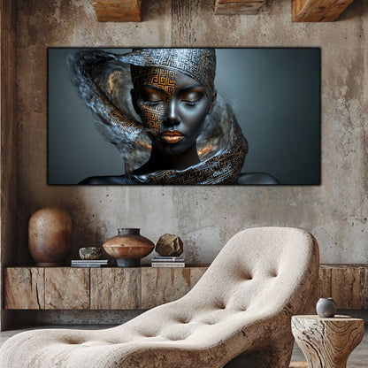 Tablou Sticla Securizata – Tablou Elegant pt Dormitor si Living - Dark StarDust No05