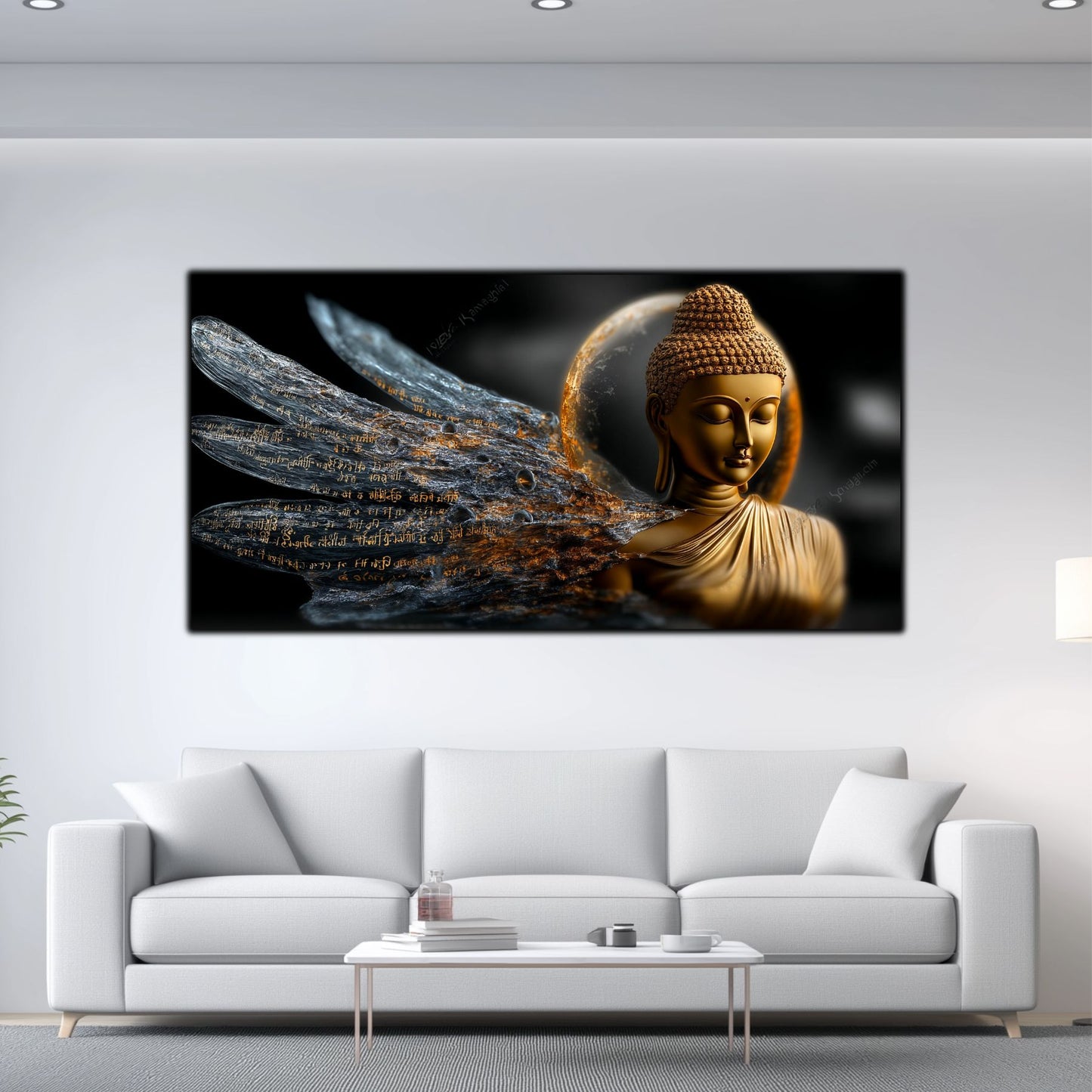 Tablou Sticla Securizata - Broken Mind 23